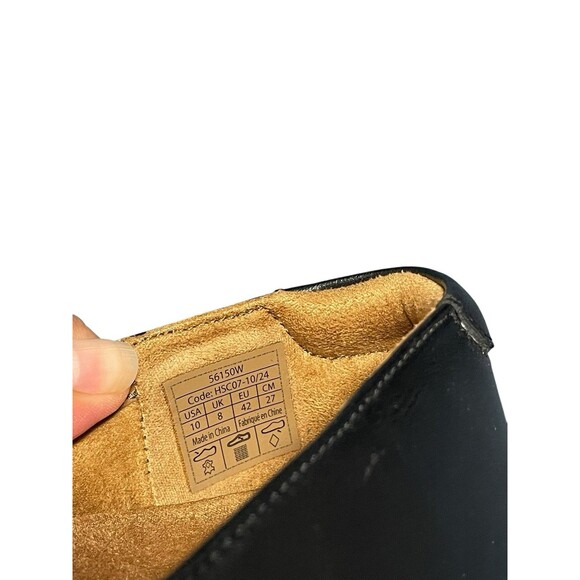 Women’s Shoes For Crews Riley Slip‎ On Leather Dress Shoe Non Slip Size 10 Wide - Picture 9 of 12